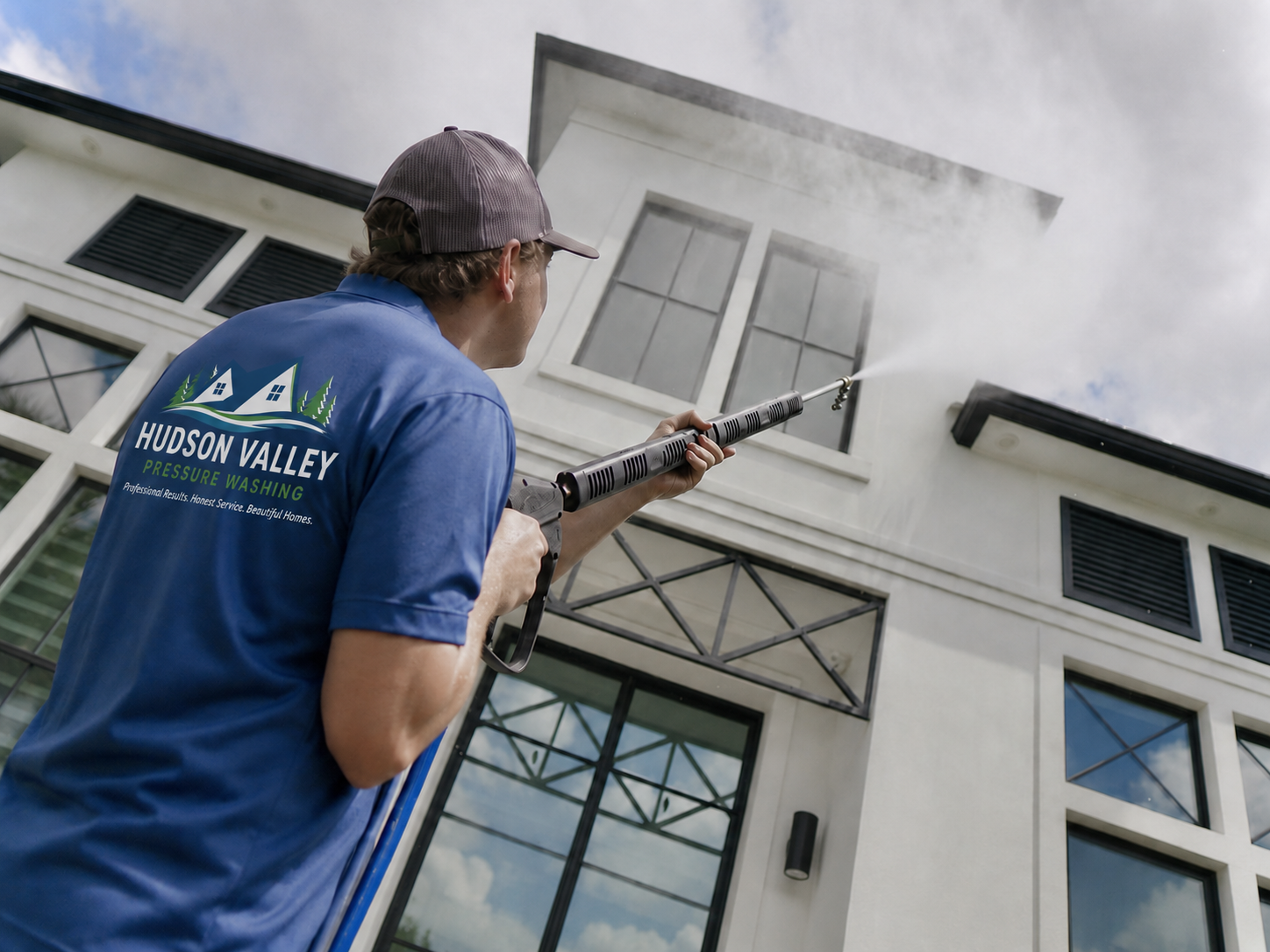 Hudson Valley Pressure Washing close exterior cleaning service